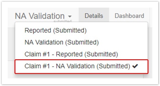 Claim NA Validation (closed) mobilities