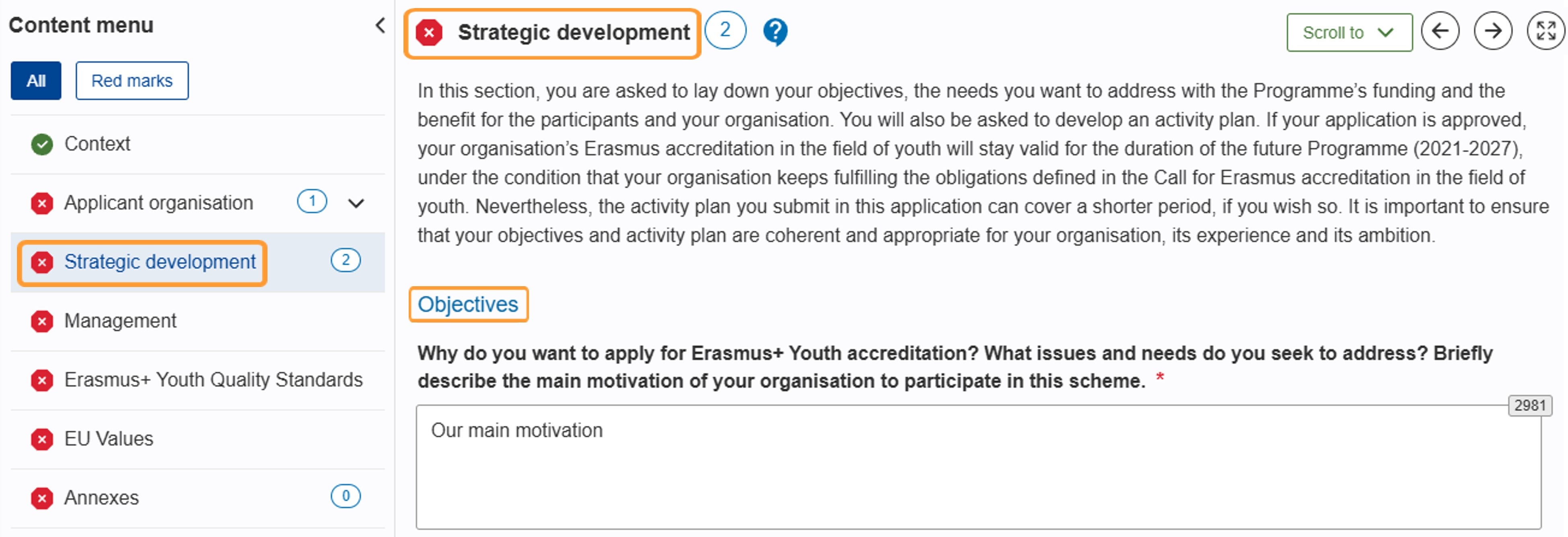 Open Strategic Development