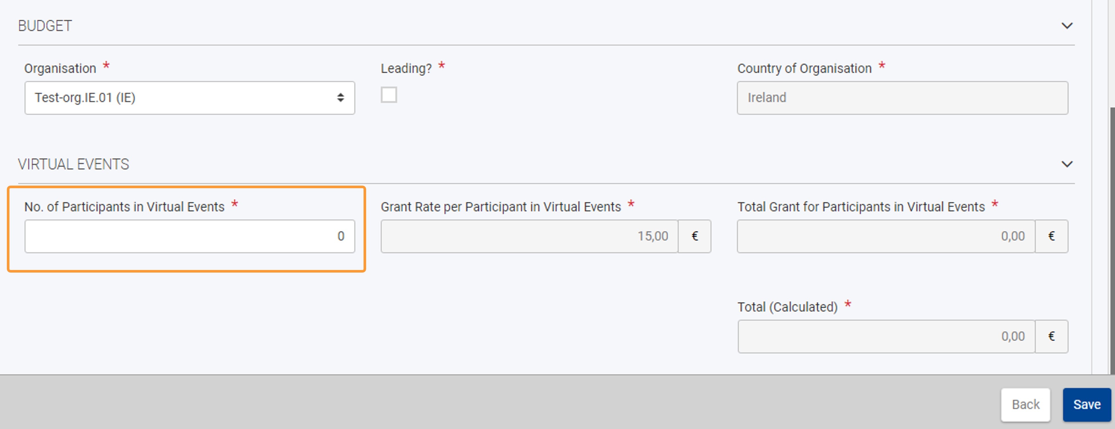 Multiplier Events flagged as Virtual Event