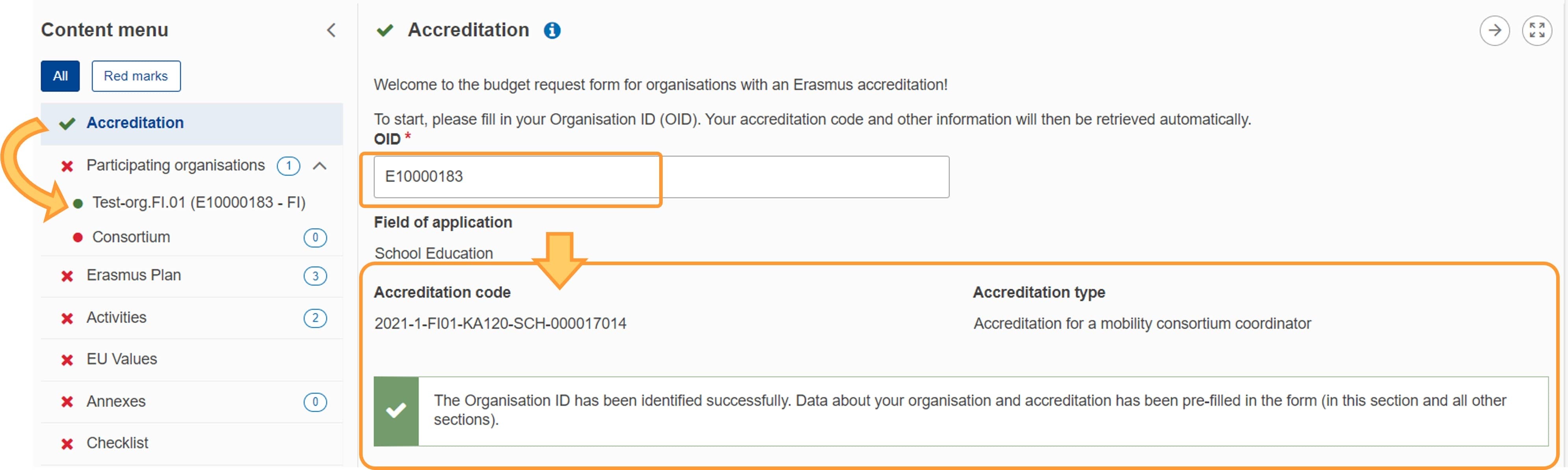 KA121 Accreditation