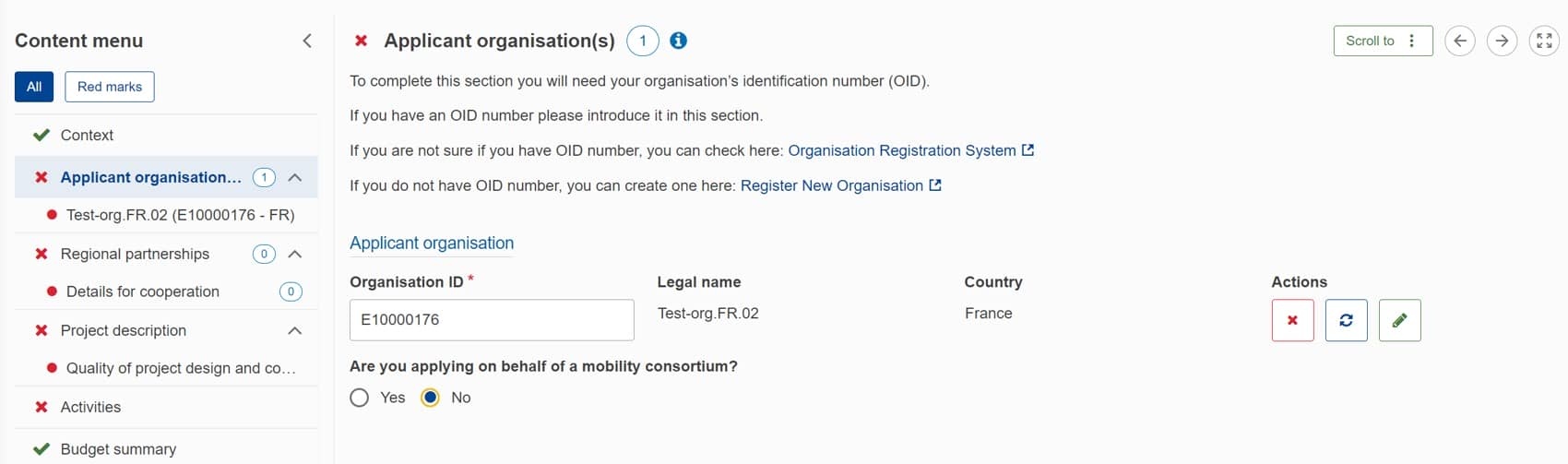 KA171-HED Apply for single accredited organisation